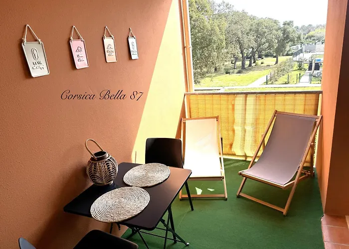 Corsica Bella 87 T2 Cosy Piscines Proche Lejlighed