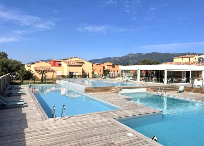 Corsica Bella 87 T2 Cosy Piscines Proche Lejlighed *